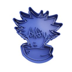 Megumi Fushiguro Cortador de Galletas STL 2