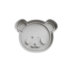 Panda Jujutsu Kaisen Cabeza Cortador de Galletas STL