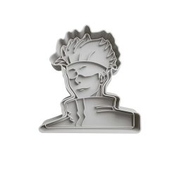 Satoru Gojo Cortador de Galletas STL 2