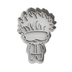 Satoru Gojo Cortador de Galletas STL 4