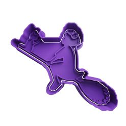 Kiki y Jiji en su Escoba Cortador de Galletas STL 2