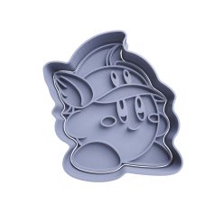 Kirby con Casco Cortador de Galletas STL