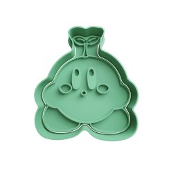Kirby con Planta Cortador de Galletas STL