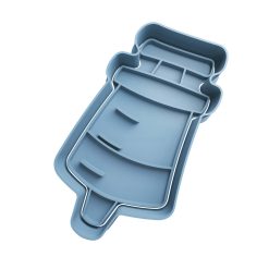 Jeringa Cortador de Galletas STL