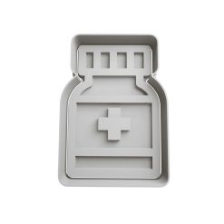 Frasco de Medicina Cortador de Galletas STL