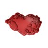 Estetoscopio Corazon con Flores Cortador de Galletas STL