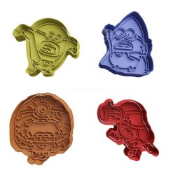 Set Mega Minion Cortador de Galletas STL