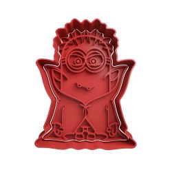 Minion Halloween Cortador de Galletas STL