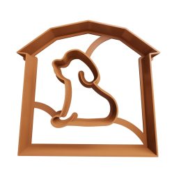 Casa y Perro Molde De Sándwich STL