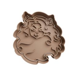Clawdeen Wolf Cortador de Galletas STL