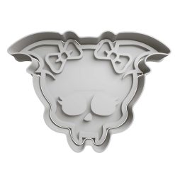 Calavera Monster High Cortador de Galletas STL 3