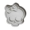 Calavera Monster High Cortador de Galletas STL 2