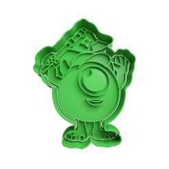Mike Wazowski Cortador de Galletas STL 3