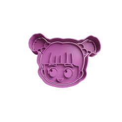 Boo Cabeza Cortador de Galletas STL