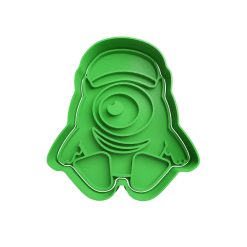Mike Wazowski Cortador de Galletas STL 2