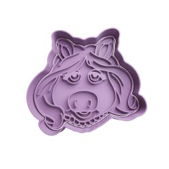 Miss Piggy Cortador de Galletas STL