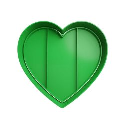 Corazon Italia Cortador de Galletas STL