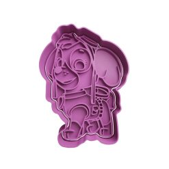 Skye Cortador de Galletas STL 2
