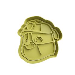 Rubble Cabeza Cortador de Galletas STL 3