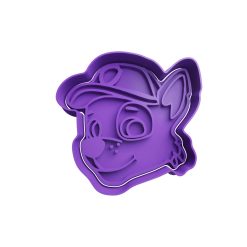 Rocky Cabeza Cortador de Galletas STL 3