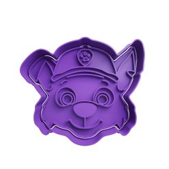 Rocky Cabeza Cortador de Galletas STL