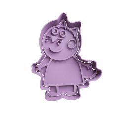 Candy Cat Cortador de Galletas STL