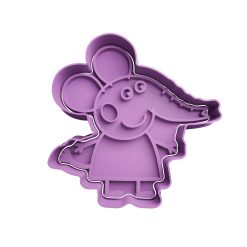 Emilia Elefante Cortador de Galletas STL
