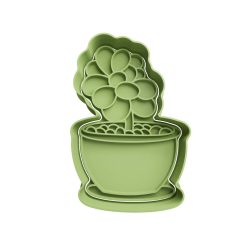 Planta en Maceta Cortador de Galletas STL
