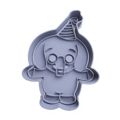 Elefante Cortador de Galletas STL
