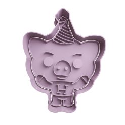 Cerdito Cortador de Galletas STL