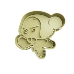 Pucca con Corazon Cortador de Galletas STL