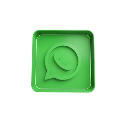 Whatsapp Cortador de Galletas STL
