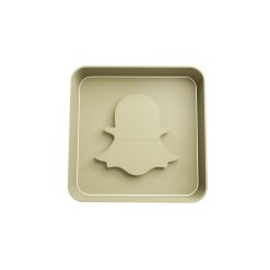 Snaptchat Cortador de Galletas STL