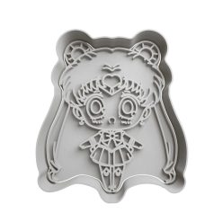 Sailor Moon Serena Cortador de Galletas STL