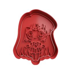 Sailor Mars Rei Hino Cortador de Galletas STL