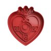 Colgante Corazón Sailor Moon Cortador de Galletas STL 2