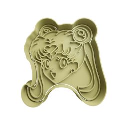 Sailor Moon Cortador de Galletas STL 2