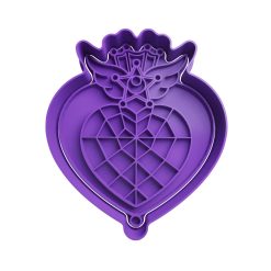 Colgante Corazón Sailor Moon Cortador de Galletas STL