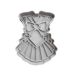 Uniforme Sailor Moon Cortador de Galletas STL