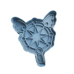 Llave estrella de Sakura Card Captor Cortador de Galletas STL
