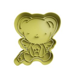 Kero Cerberus con Huevo Cortador de Galletas STL