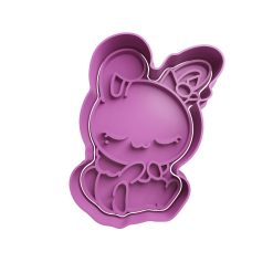 Momo Kawaii Cortador de Galletas STL