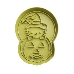 Hello Kitty en Calabaza Cortador de Galletas STL 2