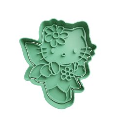 Hello Kitty Hada Cortador de Galletas STL