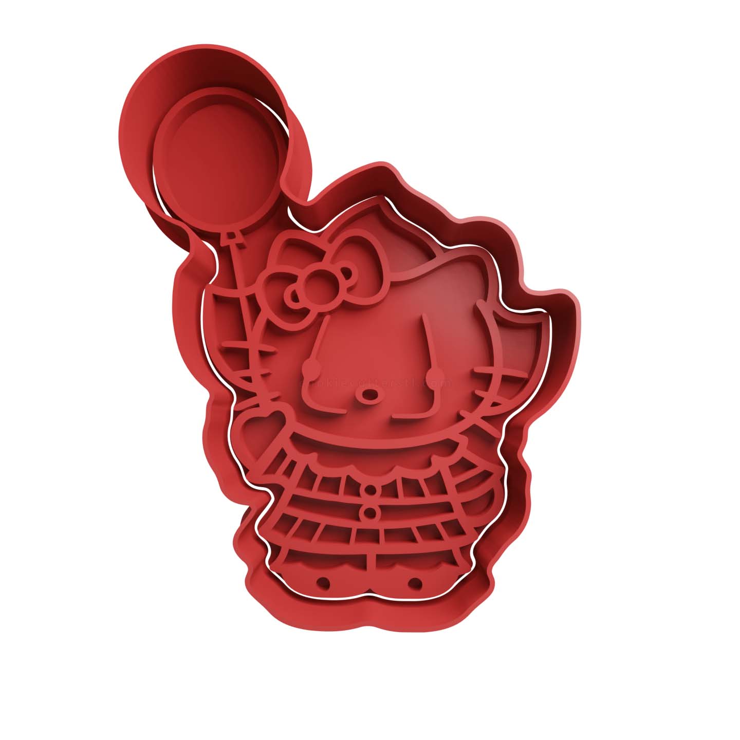 Hello Kitty IT Payaso Pennywise Cortador de Galletas STL
