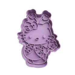 Hello Kitty Mariquita Cortador de Galletas STL