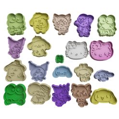 Set Sanrio Cortador de Galletas STL