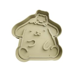 Pompompurin con Hamster Cortador de Galletas STL 2