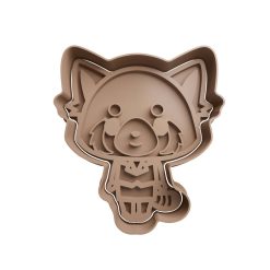 Aggretsuko Cortador de Galletas STL
