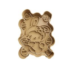 Hello Kitty Pascua Cortador de Galletas STL 4
